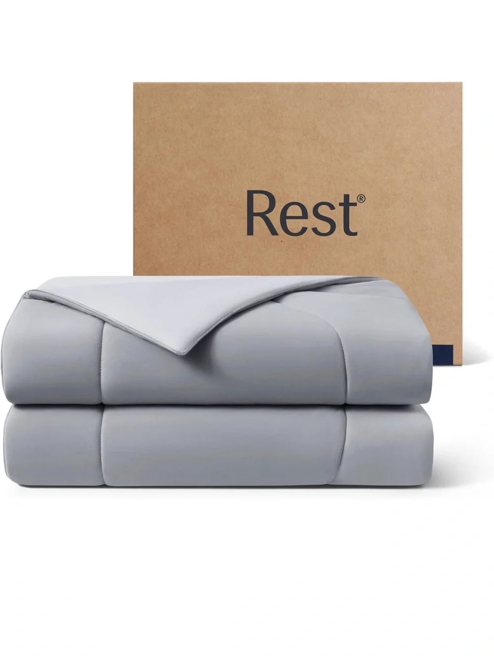 REST® Evercool® Cooling Comforter Blanket for Hot Sleepers, King Gray